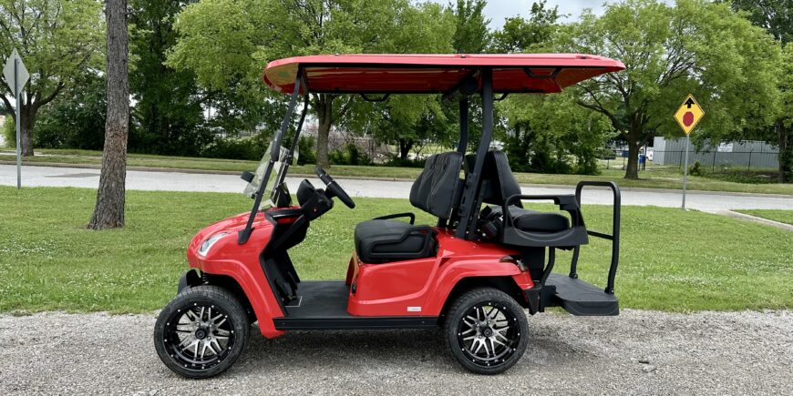 2025 Star EV Sirius 2+2 LSV – Torch Red
