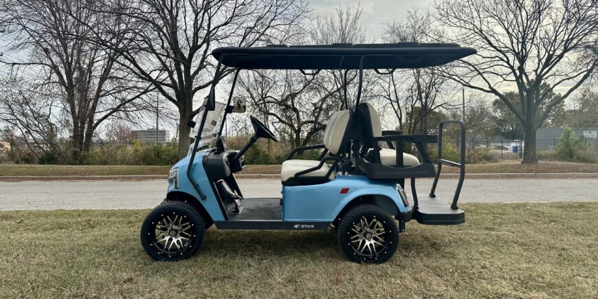 2026 Star EV J Model 2+2 LSV – Sky Blue