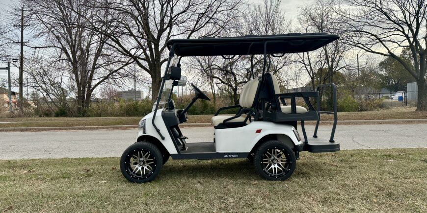 2026 Star EV J Model 2+2 LSV – White